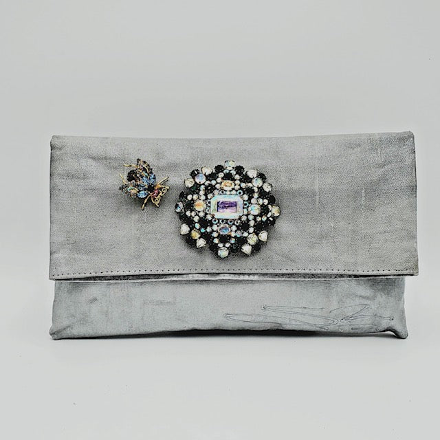 Solid Silver with Hollywood 1940's Brooch