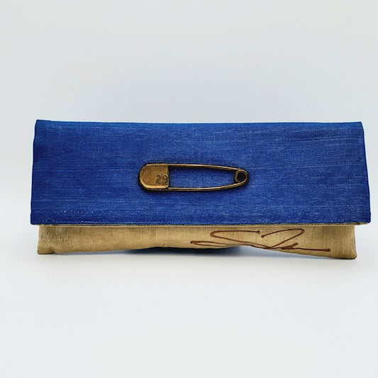 Two-Tone with Vintage Diaper Pin