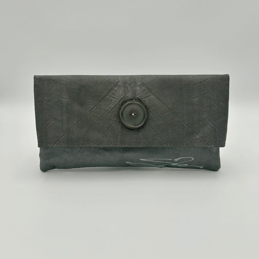 Pewter grey w/ shiny button