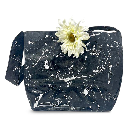 Black and White Splatter Weekender