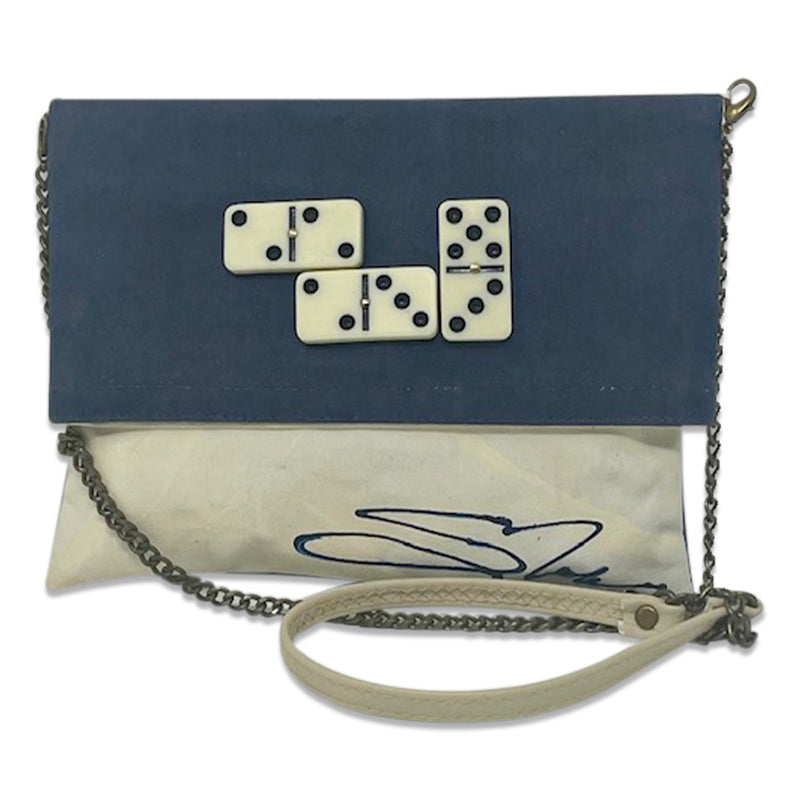 Two-Tone Dominos Crossbody
