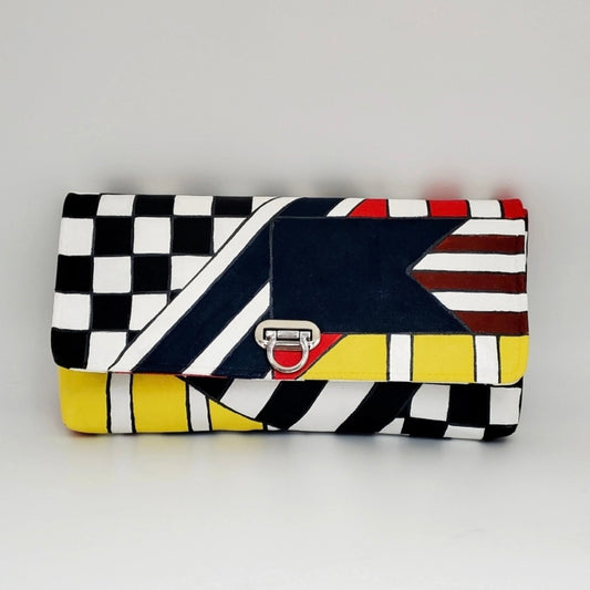 Special Order: Nautical Ginger Clutch