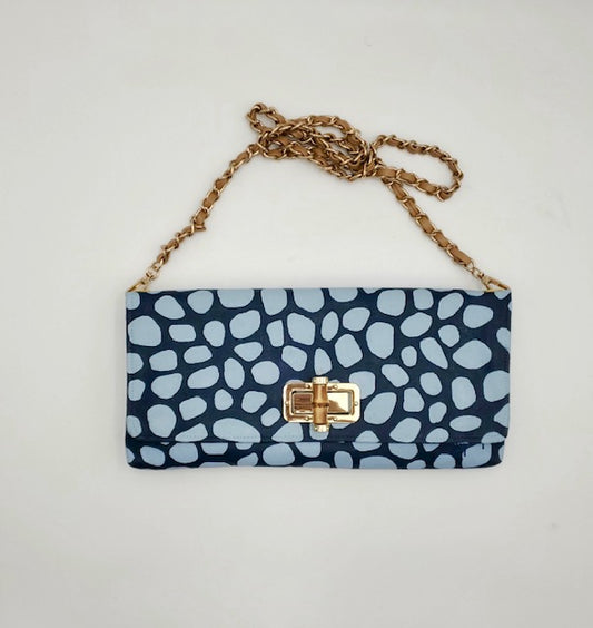 Blue Giraffe  Sophia Crossbody